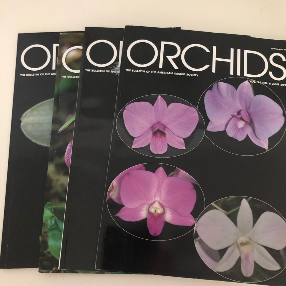 Orchid Society Magazine Set - 4